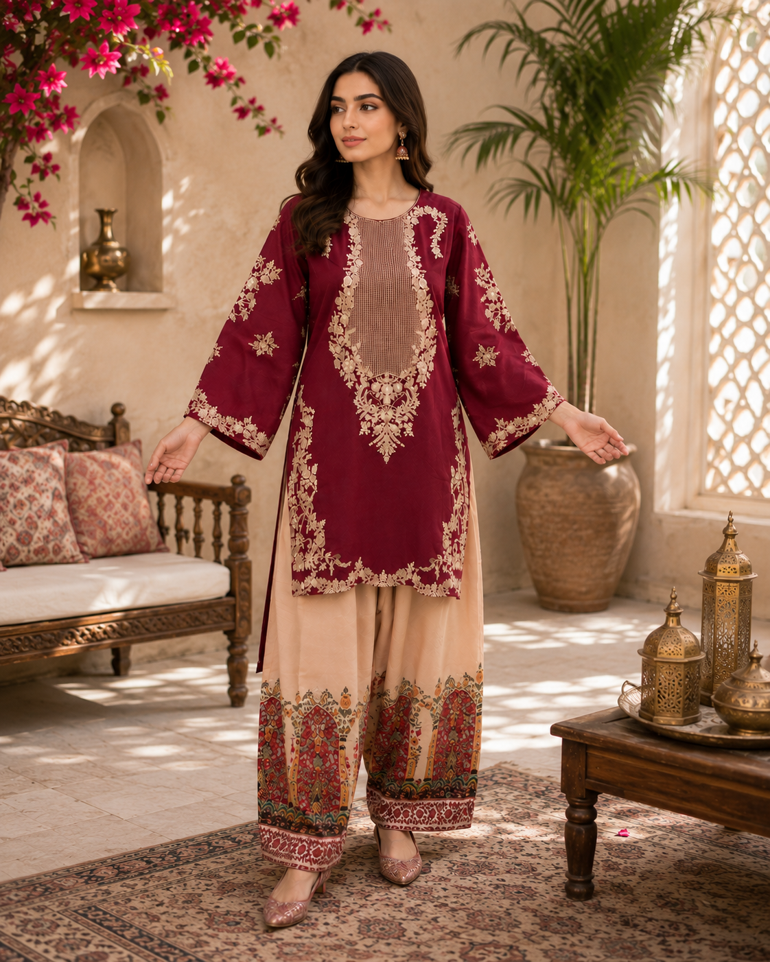 Zarqa Farshi Set