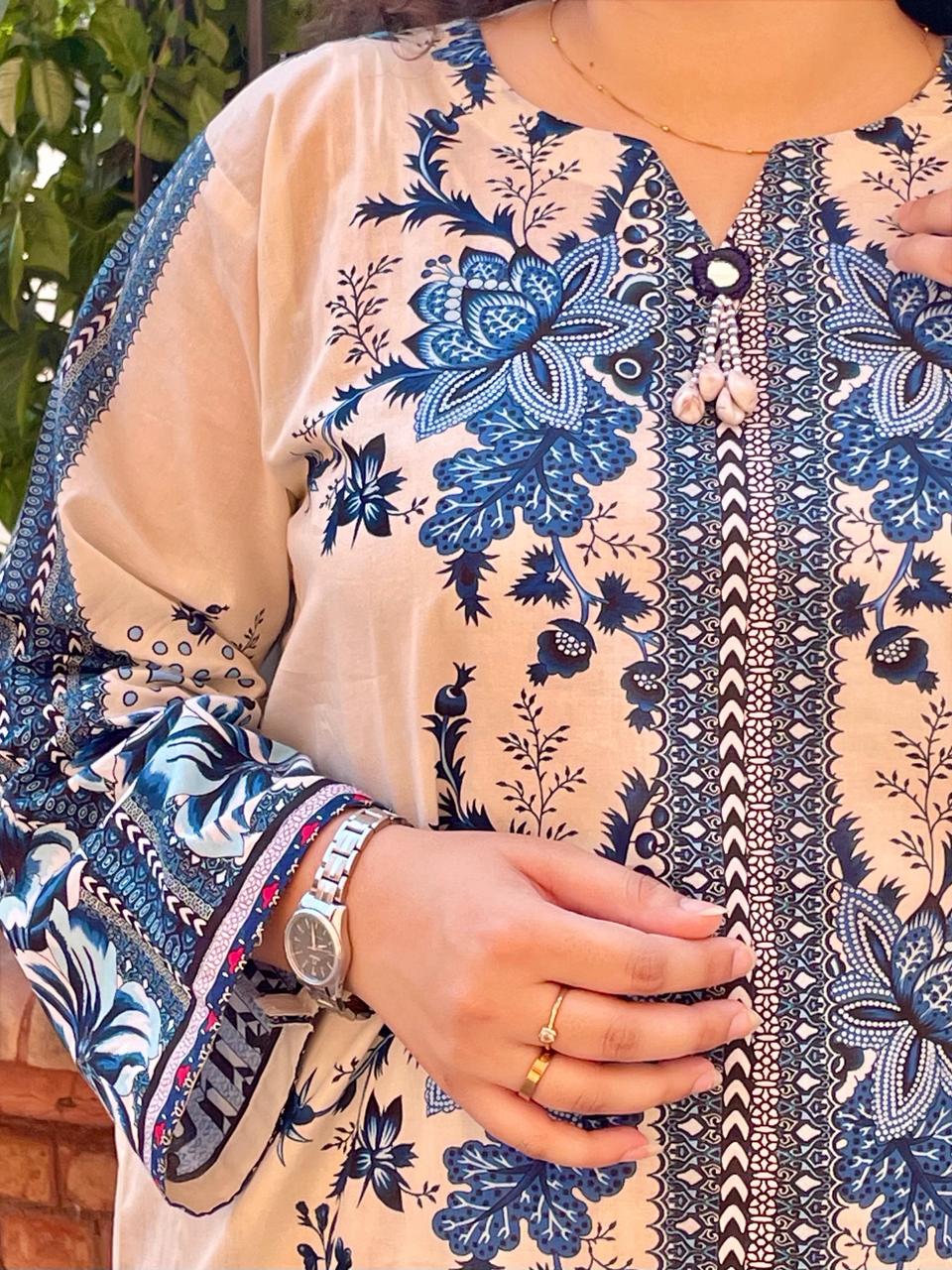 Aqua Blue Coord Set