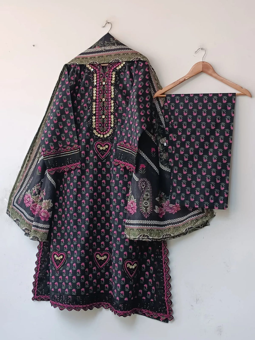 Black Rose – 3 Piece Kaftan Style