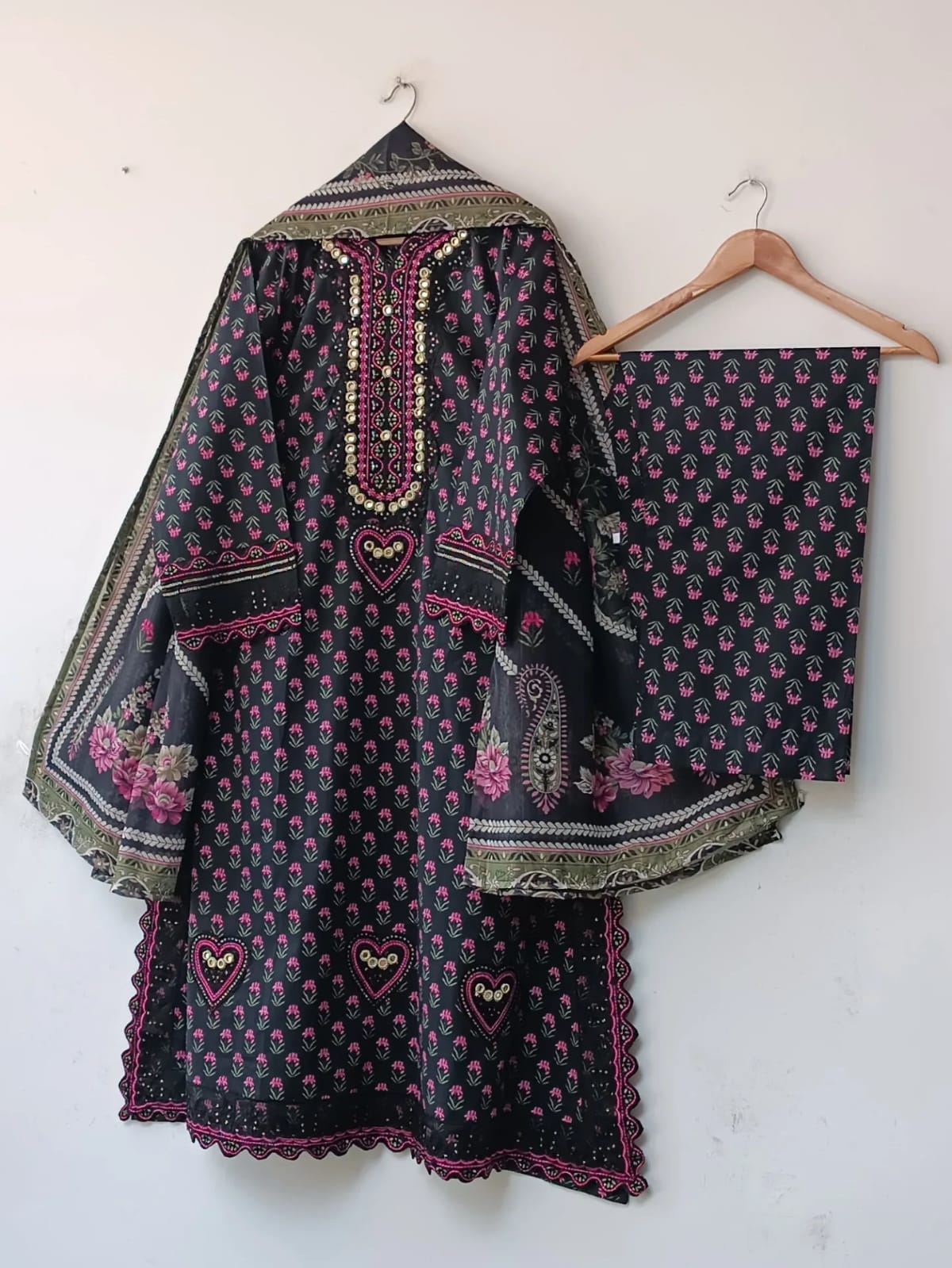 Black Rose – 3 Piece Kaftan Style