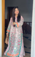 Gulaabi gotta kaftan
