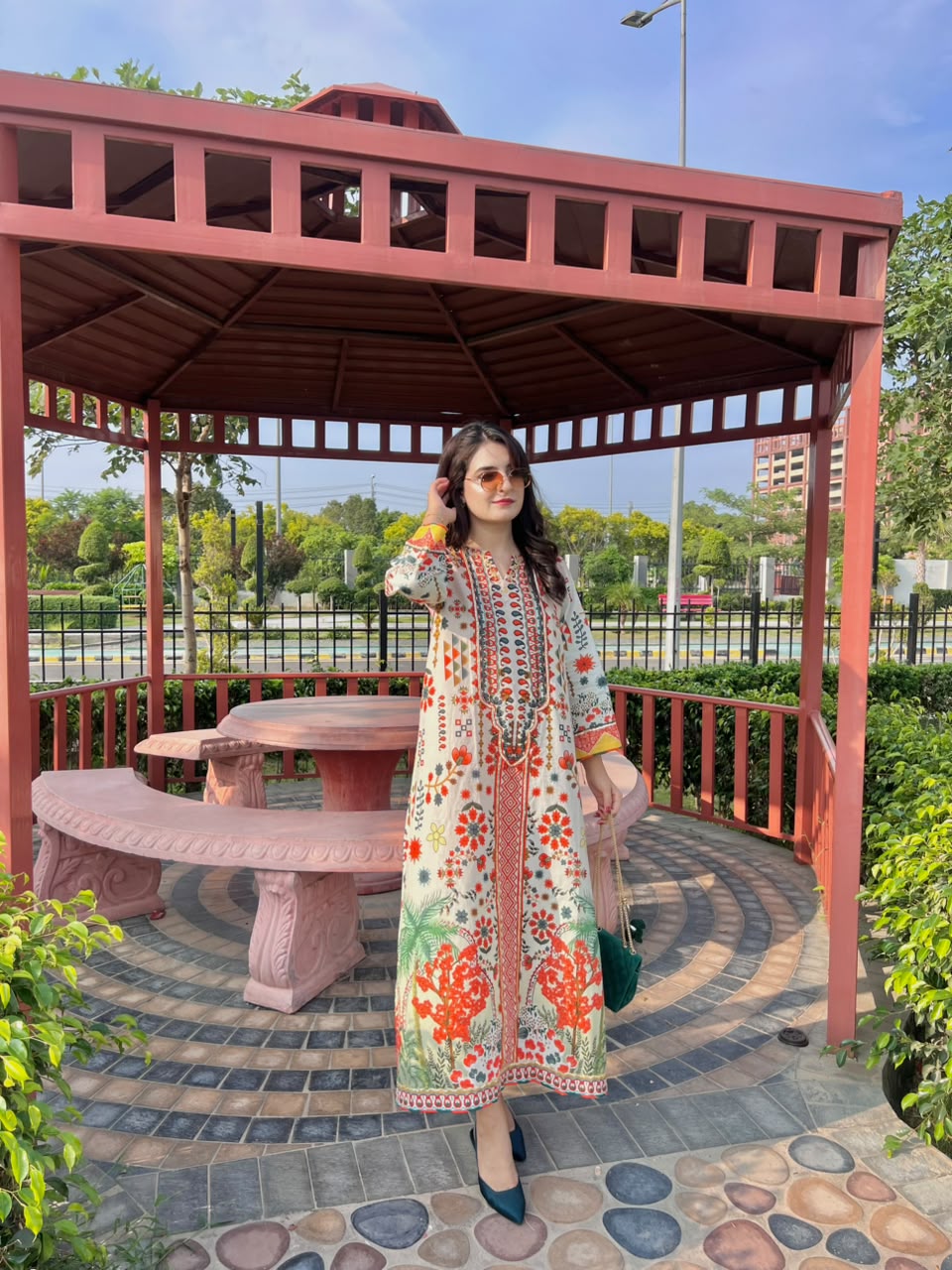 Peach Gotta Kaftan
