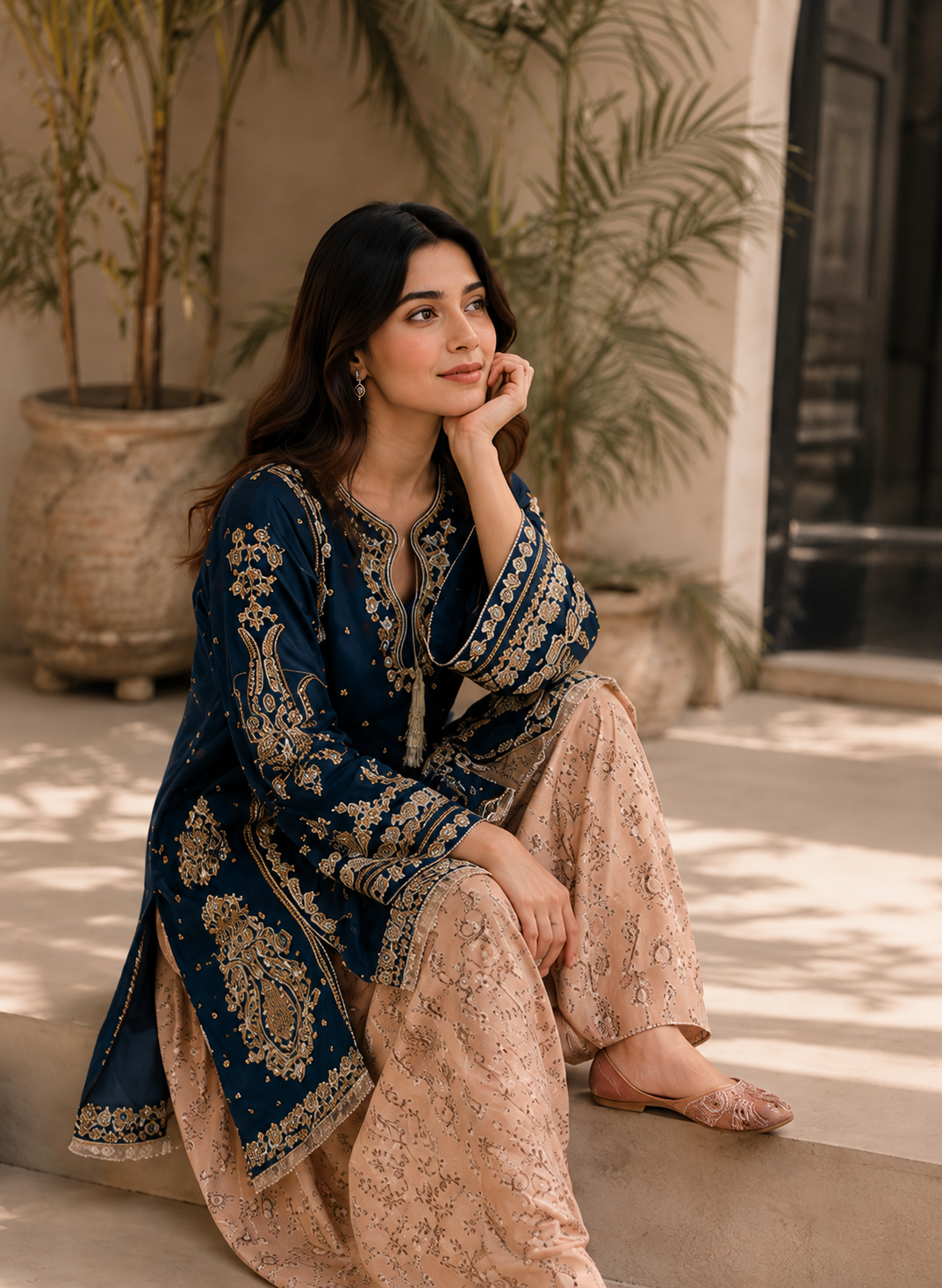 Amna Farshi Set